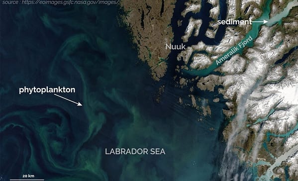 map of the Labrador Sea